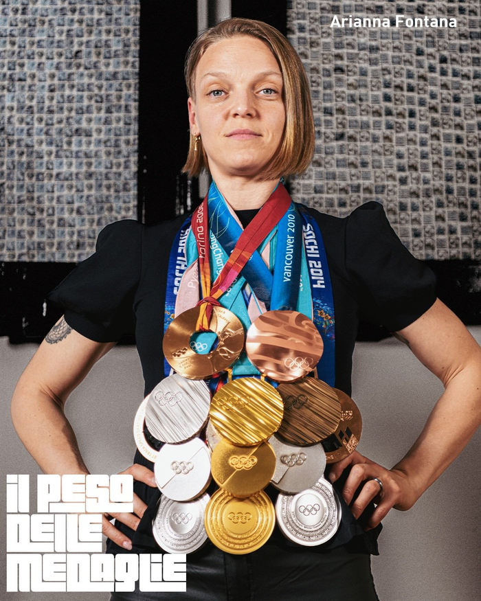 意大利短道速滑名将方塔纳6届冬奥会斩获14枚奖牌|奥运奖牌|AC米兰|平昌|北京|索契_新浪体育_新浪新闻